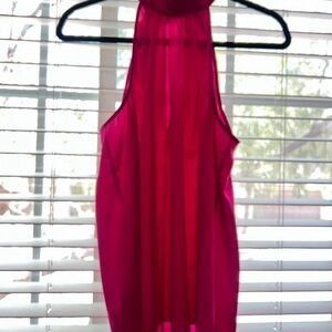Express Pink Sleeveless Top